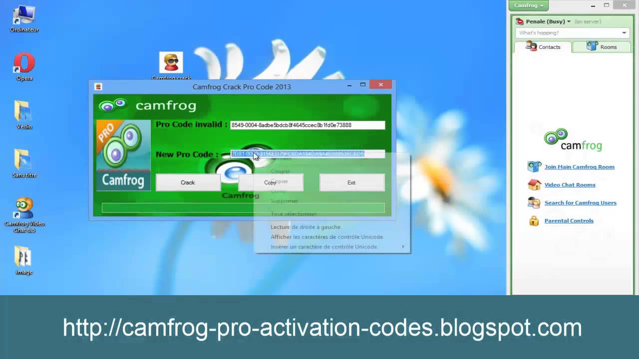 camfrog pro activation code