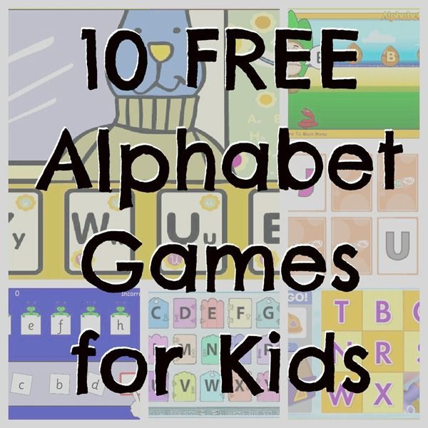 free alphabet games
